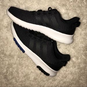 Black adidas cloud foam racer TR